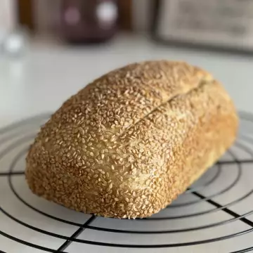 Semolina Bread with Sesame Seeds photo 4