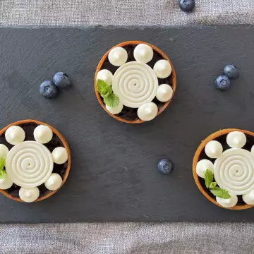 Blueberry-Mascarpone Mini Tart photo 3