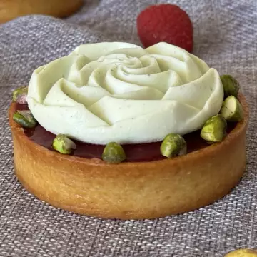 Big Photo of Pistachio-Raspberry Mini Tart